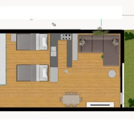 Dos & Prkn & Piscina Climatizada & Jardin - Casa Winslo Daire *